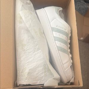 Adidas Superstar - Mint Green NIB